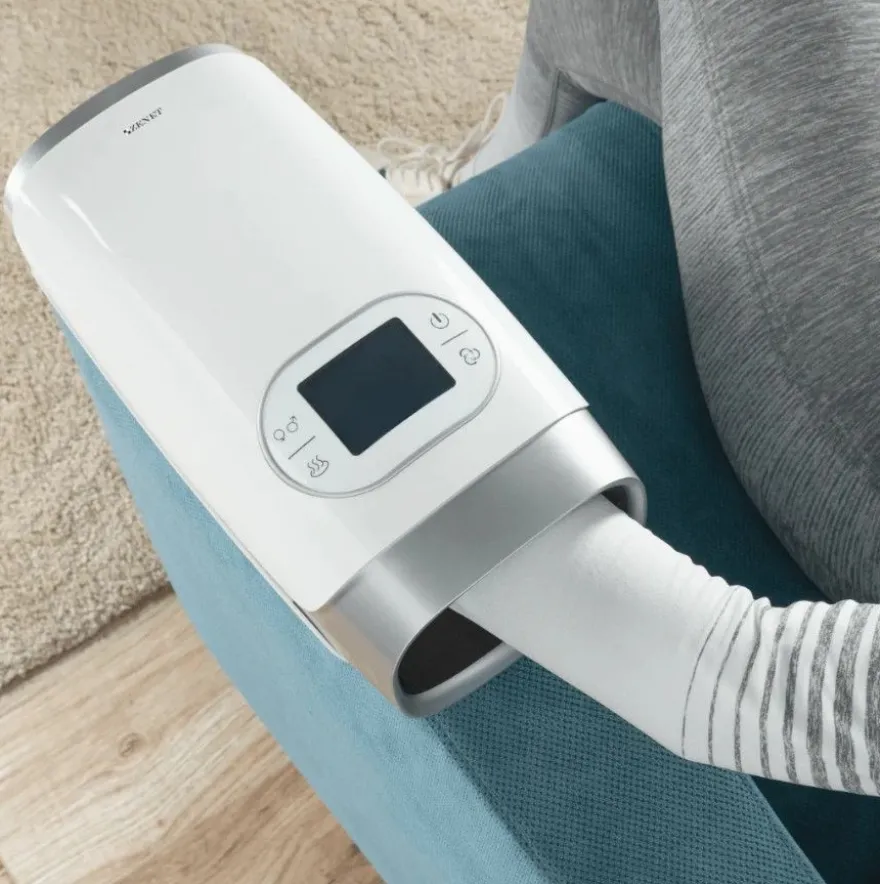 Zenet ZET-703 Handmassagegerät mit Wärmefunktion - Elektrisches Massagegerät für Händ