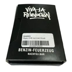 Zippo Che Guevara Benzinfeuerzeug - Revolutionäres Design in Rot Matt