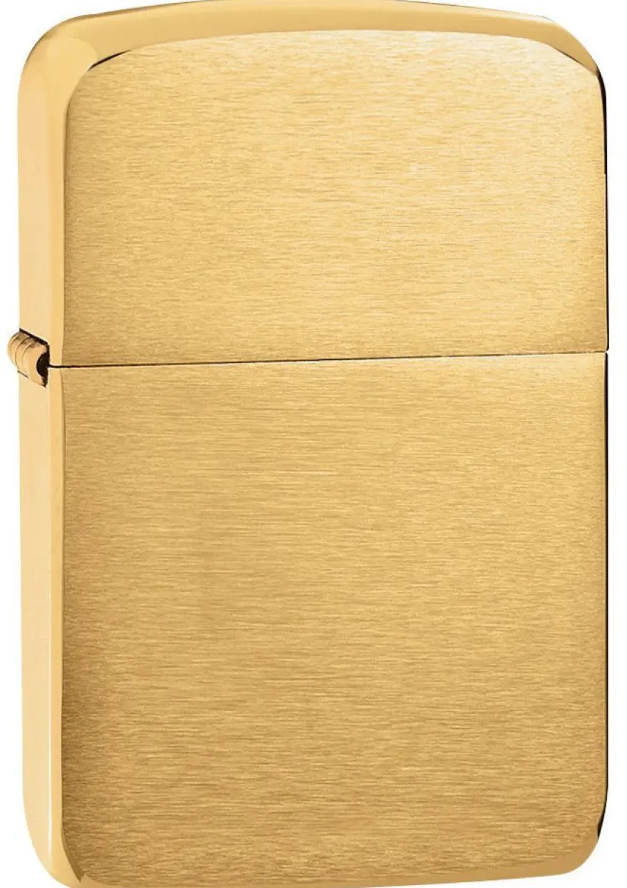 Zippo 1941 Replica Brass Brushed Feuerzeug