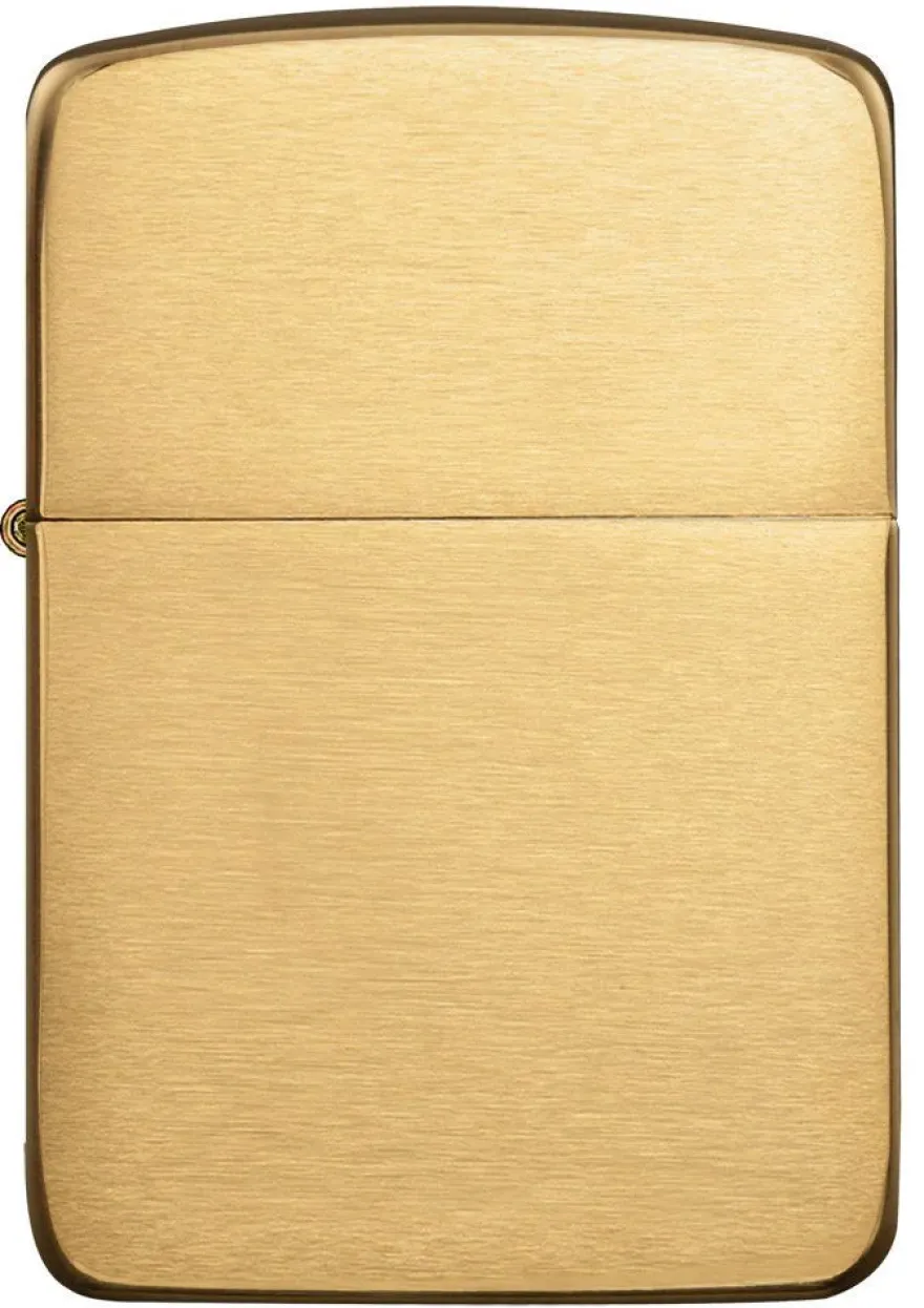 Zippo 1941 Replica Brass Brushed Feuerzeug