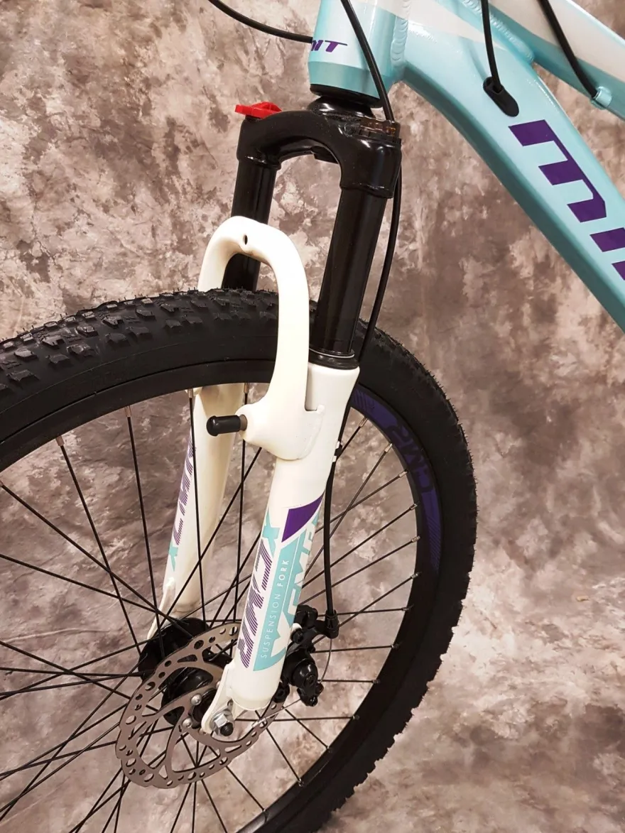 26 Zoll Da. ALU MTB Gefedert 21-Gang Shimano & Scheibenbremsen NEU 2670 Türkis