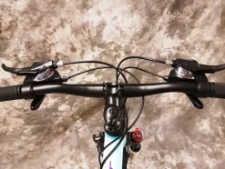 26 Zoll Da. ALU MTB Gefedert 21-Gang Shimano & Scheibenbremsen NEU 2670 Türkis