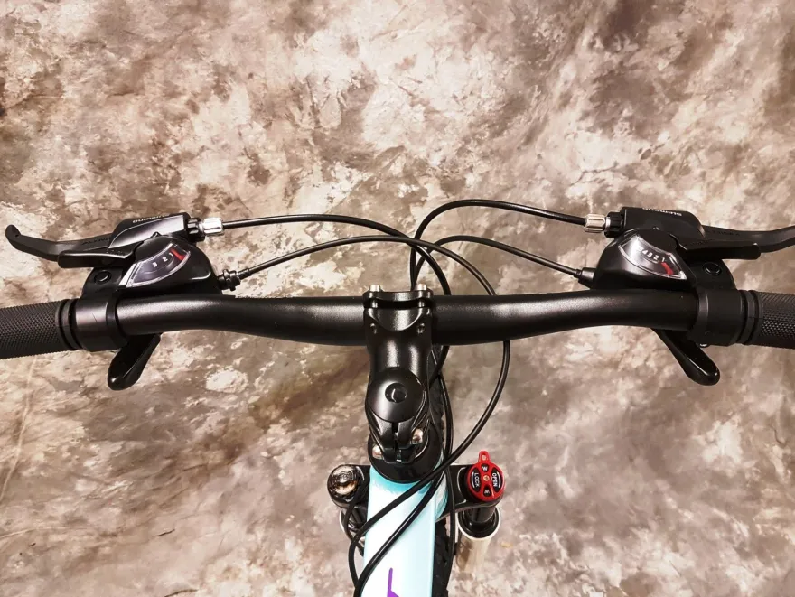 26 Zoll Da. ALU MTB Gefedert 21-Gang Shimano & Scheibenbremsen NEU 2670 Türkis