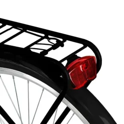 28 Zoll Damenfahrrad MILORD Citybike Mit Korb Stadtrad Vintage Schwarz Fahrrad 3 Gäng