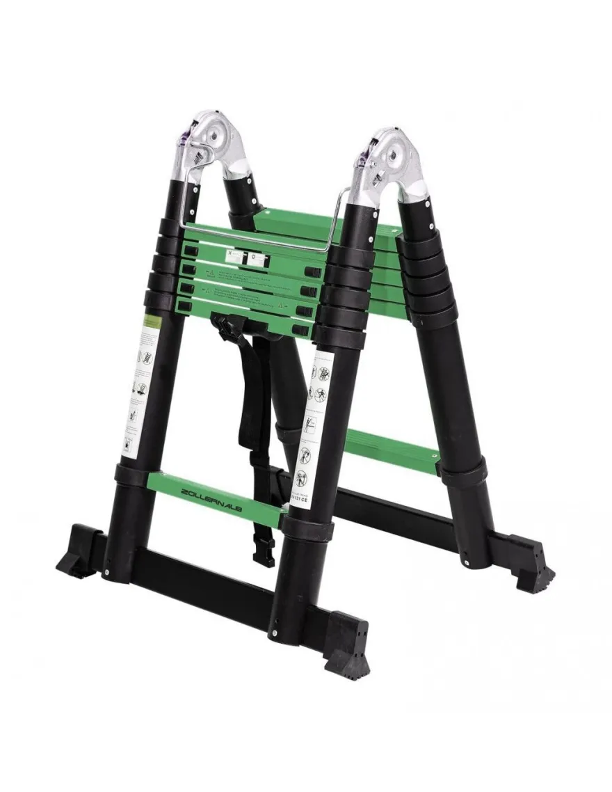 Zollernalb Monkey ZM190 - Teleskopleiter, Bockleiter, Klappleiter, Anlegeleiter