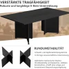 Zrbddef Modularer Konferenztisch erweiterbar, Besprechungstisch für 4-12