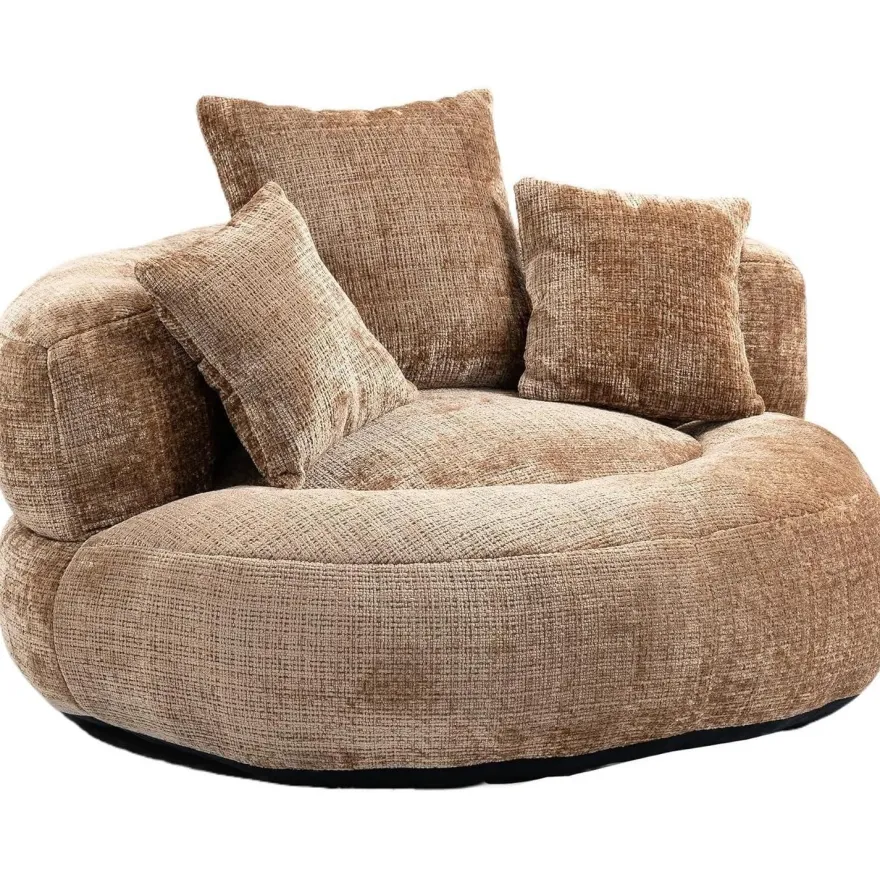 Zyloyal10 Lazy Sofa Komfort Lounger mit hohem Rücken, Sitzsack Stuhl Couch mit